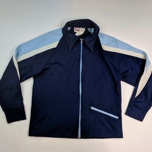 Vintage Speedo Full Zip Jacket Small 70s 80s